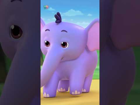 Ek Mota Hathi Song for Kids, एक मोटा हाथी, Hindi Rhymes #shorts #kidssongs #trending