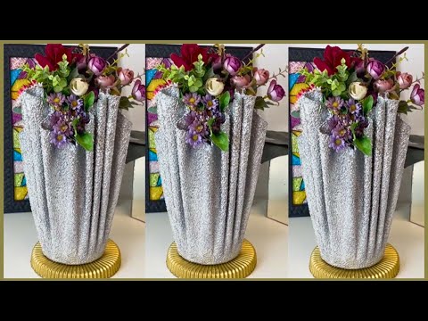 2 Ideias Incriveis de Vaso Decorativo Gastando Pouco / Do lixo ao Luxo