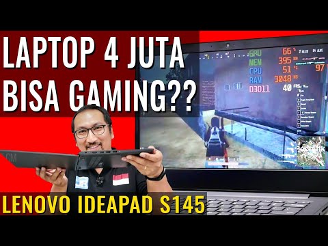 (INDONESIAN) Laptop 4 Jutaan, SSD 256GB: Bisa Gaming dan Murah? Review Lenovo Ideapad S145