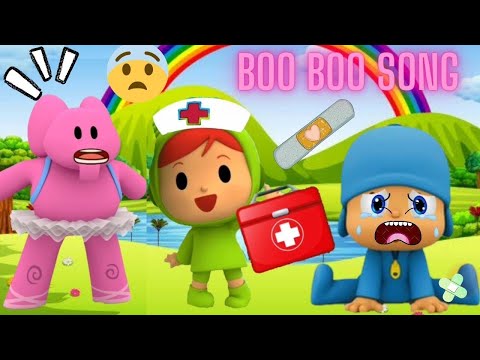 The Boo Boo Song com Pocoyo / Miss Polly Kids Song | O DODÓI DO POCOYO / Children's Music