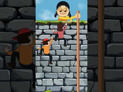 Genius Noob Beats Jump Rope 🤯🤣 (Animation Memes) #shorts #memes