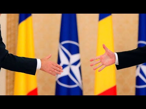 YouTube video thumbnail: Romania, NATO and Sham Accounts: Fake Euronews Content Persists Online