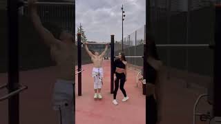 boy exercise and girl hot beautiful 😍😍😍#shorts #tiktok #cut