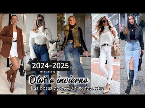 Moda MUJER los estilos de BOTAS en TENDENCIAS Otoño-Invierno 2024/2025!!