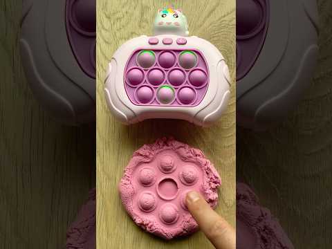 Kineticsand Popit Machine! #satisfying #popit #kineticsand #trend #relaxing #shorts #viralshorts