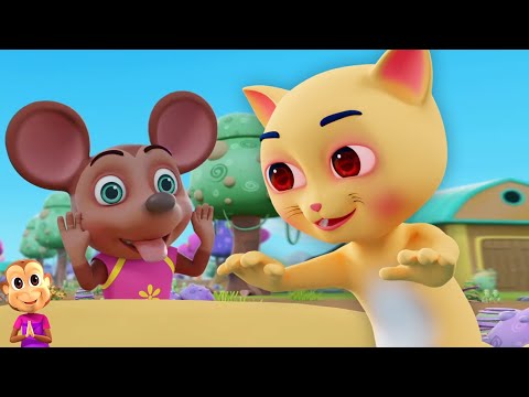 Billi Karti Meow Meow, एक मोटा हाथी + More Hindi Cartoon Videos and Kids Rhymes