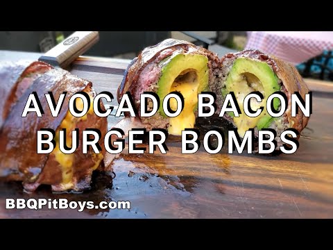 Avocado Bacon Burger Bombs
