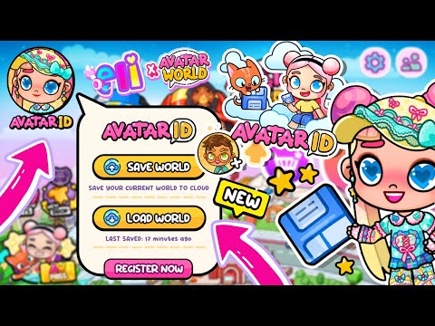TUTORIAL | Cómo CREAR tu cuenta de Avatar ID GRATIS en Avatar World - PAZU 💾 GUARDA tu progreso 🎮