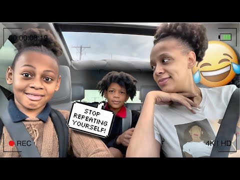 SAYING EVERYTHING TWICE PRANK ON MY KIDS