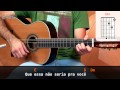 Videoaula Monomania - Clarice Falcão (aula de violão)