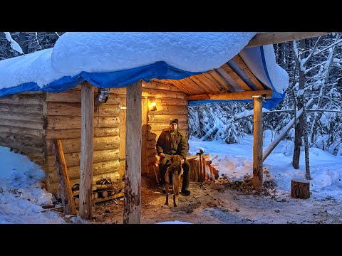 I Survived 24 HOURS in a SIBERIAN LOG CABIN