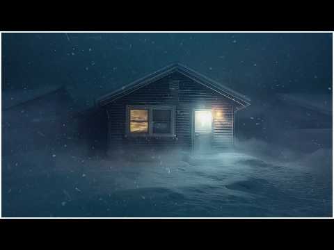 Whipping Snowstorm Winds & Forceful Blizzard Howls┇Roaring Winter Storm & Loud Howling Wind Sounds