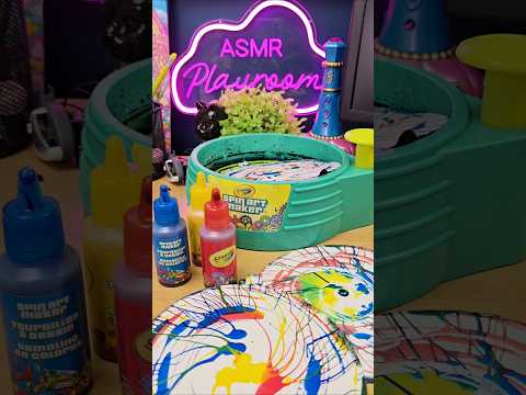 Crayola Spinart Maker #asmr #crayola #spinart