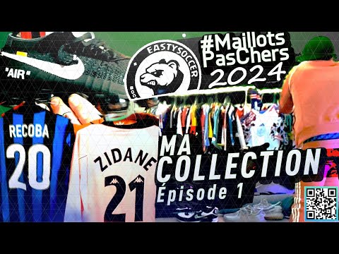 100 maillots de foot 15€ ? #Eastysoccer ma collection ! avis 2024 😎
