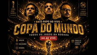 NOITE DE COPA | Ao Vivo | 19 SELEÇÕES CLASSIFICADAS | A BRIGA DOS 3°S