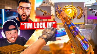NADESHOT & TIM HUNT FOR GOLD IN THE MIDDLE OF A CS2 GAME (ROAD TO FACEIT 10)