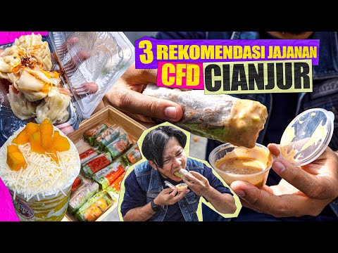 KULINERAN DI CFD CIANJUR KETEMU JAJANAN UNIK !!