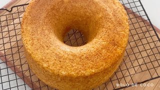 BOLO DE COCO SIMPLES - SUPER FOFINHO - APRENDA EM POUCOS MINUTOS