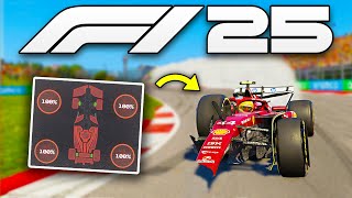 How Slow Is A 100% Damaged F1 25 Car..?