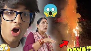 Ravan को जला दिया 🙏🙏 Finally @souravjoshivlogs7028