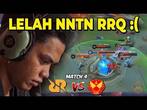 RRQ PULANG KAMPUNG. LELAH NONTONNY. RRQ VS SRG M6