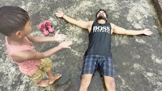 बारिश में चाचा सो गए 🌧️😂 || Vlog 🔥 | देखिए फुल मस्ती 🤣 || Shivansh Prajapati || #viral #video 