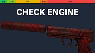 USP-S Check Engine Wear Preview