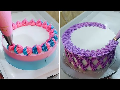 Quick & Simple Cake Decorating Ideas | Most Satisfying Chocolate | Dessert Chocolate Cake Recipes