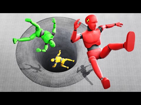 GTA 5 Crash Test Dummy • Epic Ragdolling and Jumps!