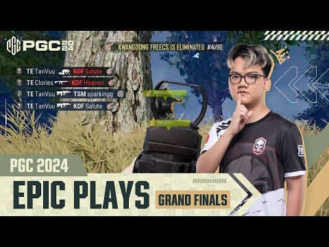 PGC 2024 Grand Finals Epic plays 🔥ㅣ PUBG Esports