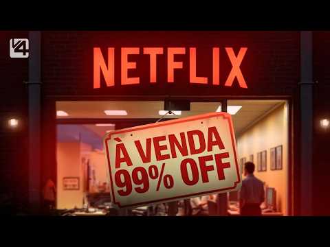 A Netflix quase foi vendida por menos de 1% do que ela vale hoje