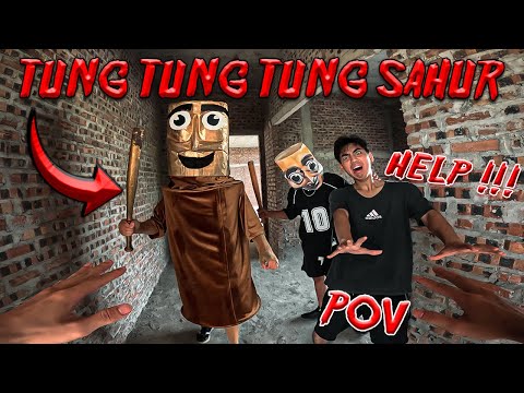 TUNG TUNG TUNG SAHUR in REAL LIFE ESCAPING 6.0 l Horror Parkour POV Chase