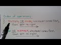 Order of Operations: Multiplication, Division, Addition, and Subtraction
