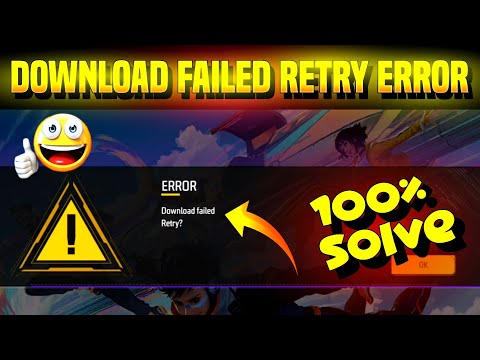 Download Failed Retry Error Fixed For Free Fire Max