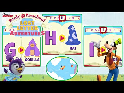 Mickey Mouse: Lost Letter Adventures - Find the letters G,H,I - Disney Junior