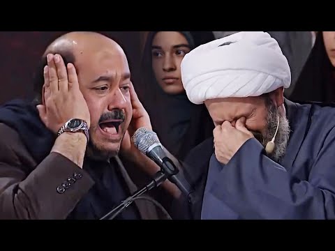 دخل في نوبه من الإغماء من شدة البكاء الذي وصل له من أداء المتسابق العجيب - كريم منصوري