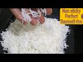 Cooking Perfect Non-Sticky Rice