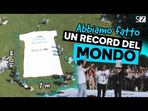 Abbiamo fatto un record del mondo 🫣😳