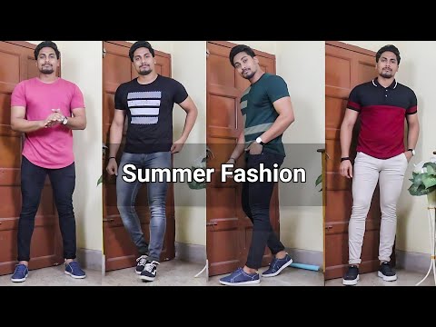 Attractive Summer T-shirt for Men 🔥 | Easy and Affordable Summer Clothes | Amazon Haul Shopping