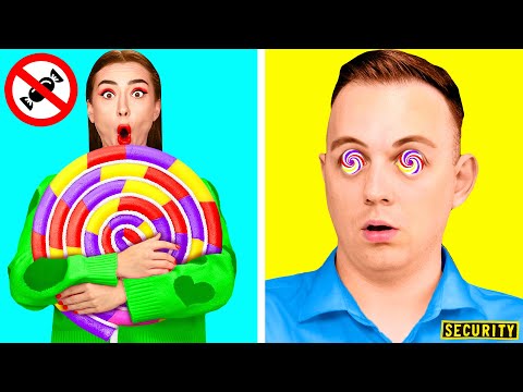 Trucos Raros Para Comer En Cine | Situaciones Divertidas y falla BaRaDa Challenge