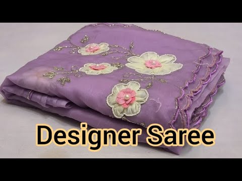 Jaipuri Hand Work Sarees |Georgette Sarees| Silk Sarees#Newfancysaree #Saree