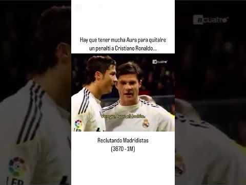 El aura de Alonso quitándole un penal a Ronaldo 🤣