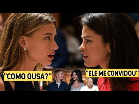 Hailey Bieber BATE BOCA com Selena Gomez após JANTAR dela com Justin Bieber "COMO OUSA?"