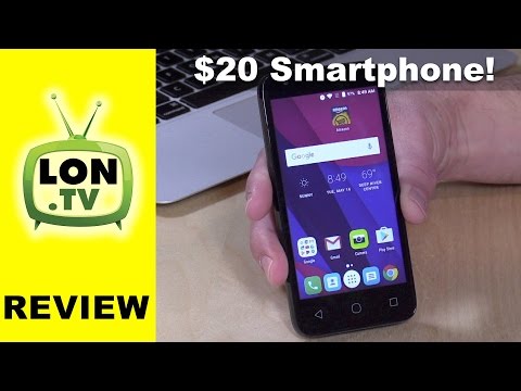 (ENGLISH) A $20 Fully Functional Smartphone? Walmart Family Mobile Alcatel PIXI 4 Review