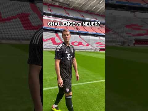 MANUEL NEUER fordert mich heraus!🤯 #shorts #neuer