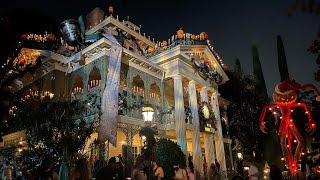 Haunted Mansion Holiday 4K60FPS 2021 Disneyland