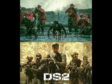 Death Stranding 1 Clifford Unger vs Death Stranding 2 Neil Vana Skeleton Soldiers Scene Comparison