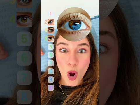 מדרגת צבעי עיניים👀