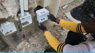 HOW THE TEAM RESTORE OUR YOUTUBE FAMILY HOUSE ,DAY:60 ,Electrical upgrade .