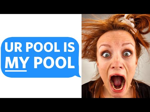 Neighbors Family BREAK IN to USE MY POOL... so I got them ARRESTED